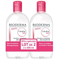Los mejores  - Bioderma Crealine H2O - Solución micelar desmaquillante 2 x 500 ml